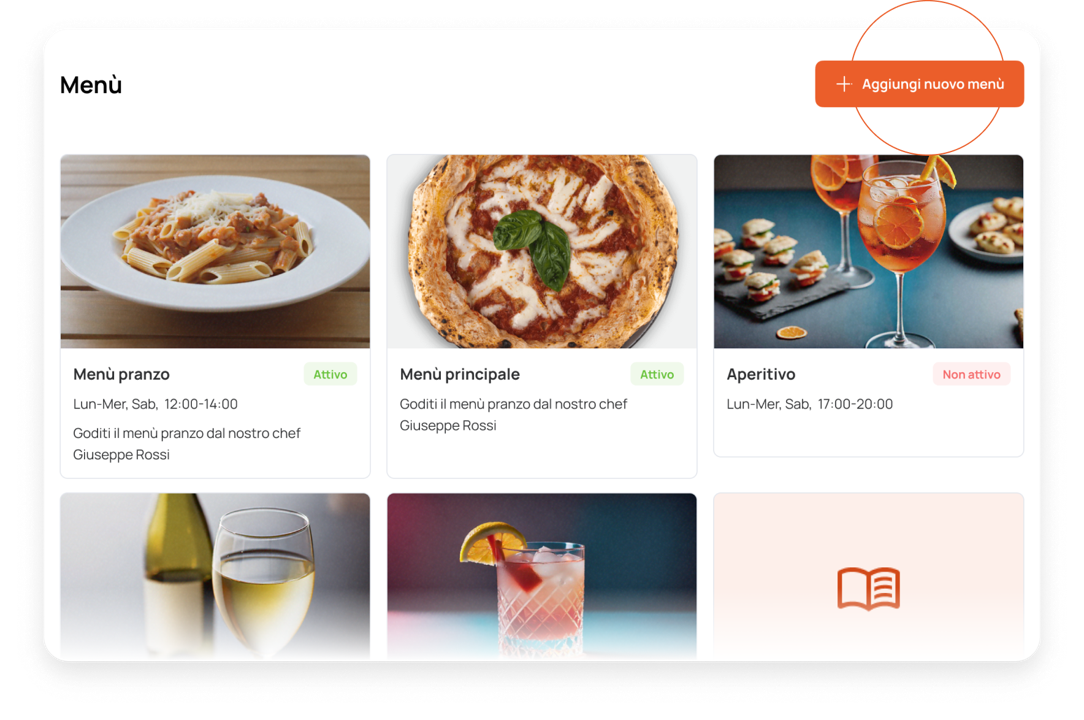 Modifica Menu